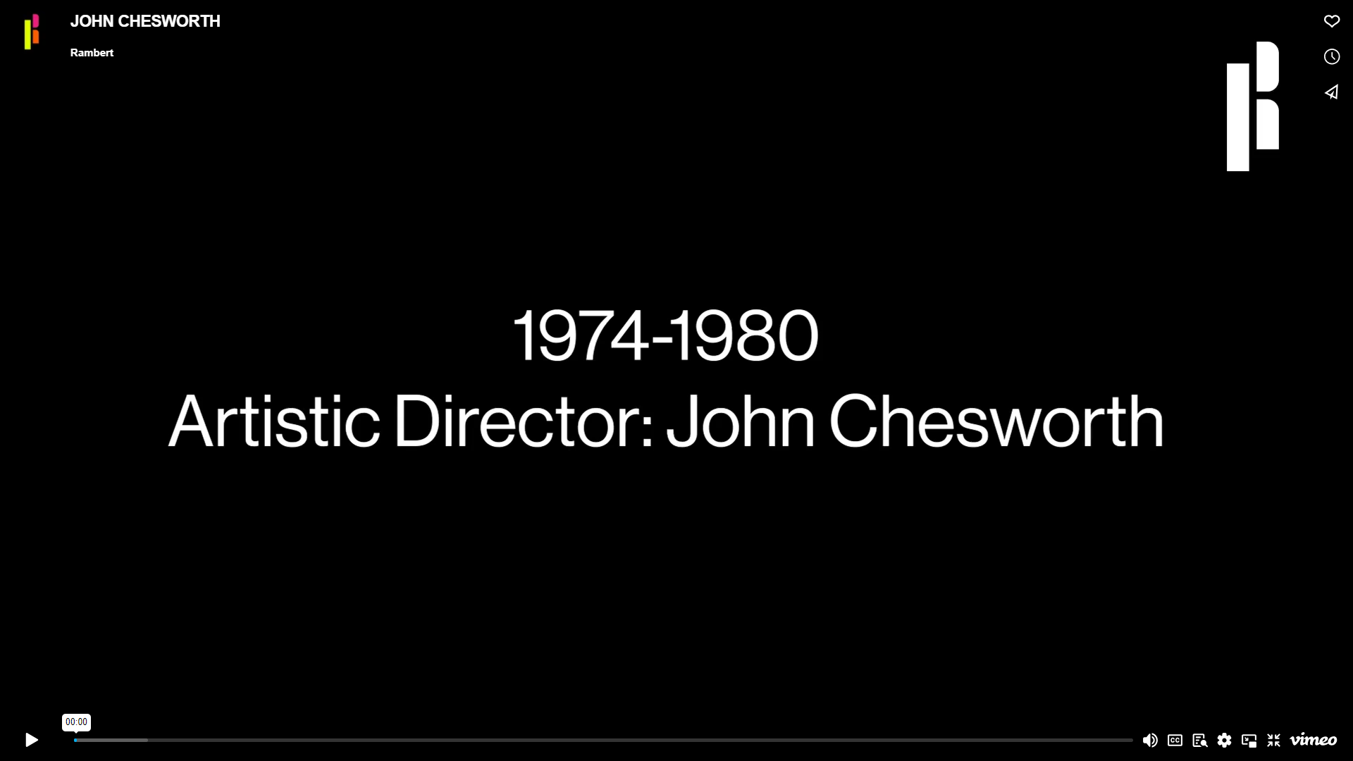 Artist director john chessworth.