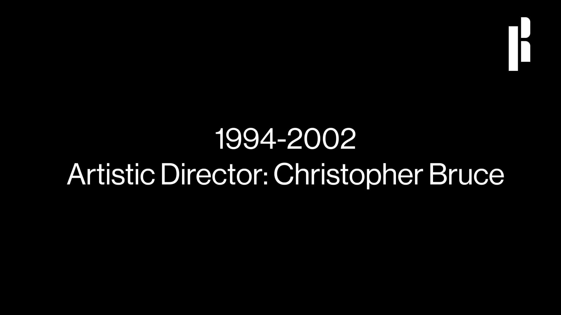1994-2002 artistic director christopher bruce.