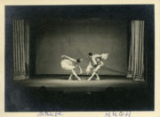 Aurora's Wedding (Petipa, 1928): Maude Lloyd and Hugh Laing in the Grand Pas de Deux, at the Mercury Theatre. Photographer unknown. RDC/PD/01/0019/01