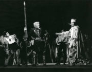 Don Quixote (Gorsky/Zakharov, 1940/1962): John O'Brien as Don Quixote (centre) and John Chesworth in Act II. Photo © J.D. O'Callaghan. RDC/PD/01/181/2