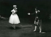 La Sylphide: Elsa Marianne von Rosen and Flemming Flindt in Act II, 1960. Photo © Allegro Studios. RDC/PD/01/177/2