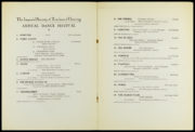 Programme for the ISTD's Annual Dance Festival listing 'Pas de Deux' (Ashton, 1927). RDC/MA/04/01/0002