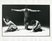 Theme and Variations (Jones, 1972): Lucy Burge, Christopher Bruce, Sandra Craig. Photo © Roger Perry. RDC/PD/01/232/1