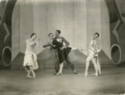 A Tragedy of Fashion (Ashton, 1926): Elizabeth Vincent, Marie Rambert, Frederick Ashton, Frances James. Photo © Bertram Park.